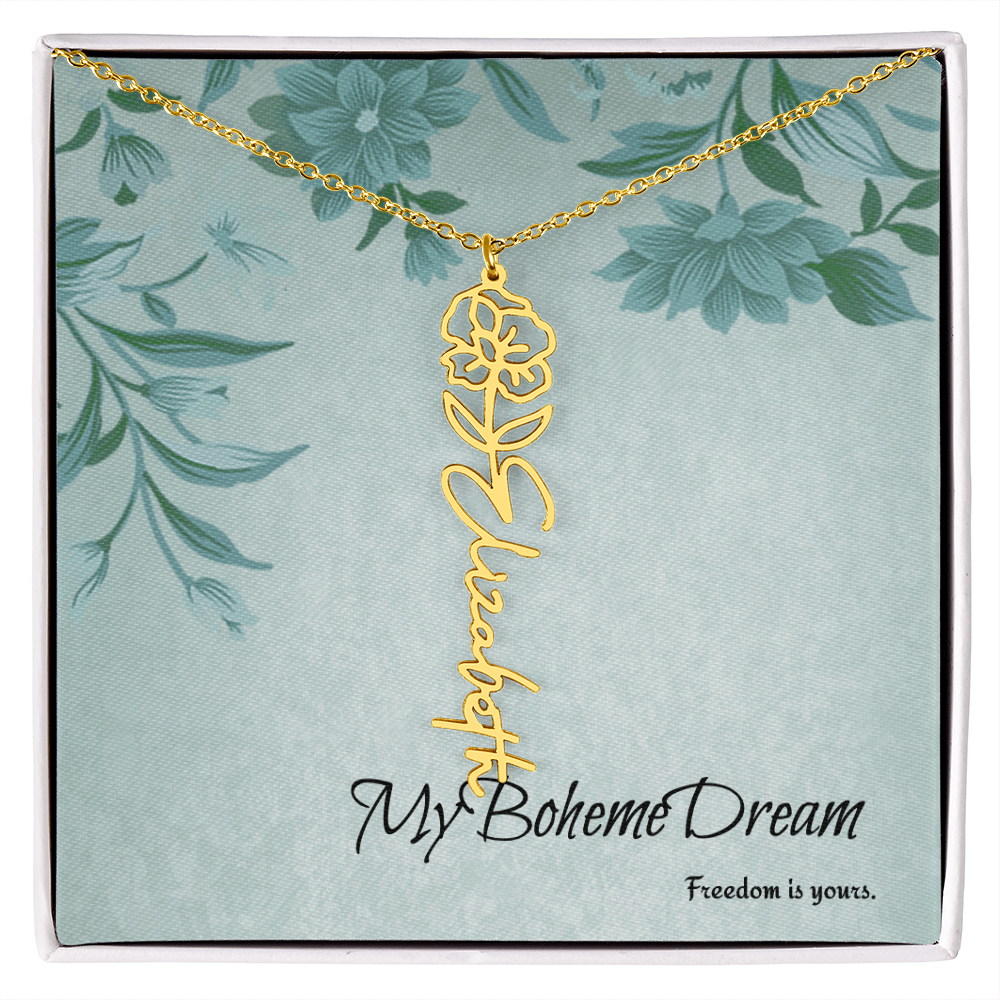 Customise your own unique BohèmeDream necklace