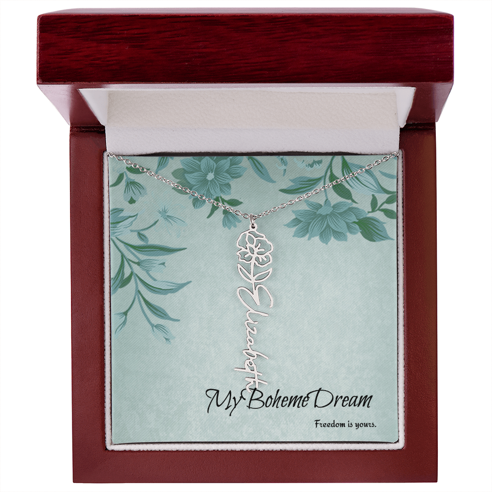 Customise your own unique BohèmeDream necklace