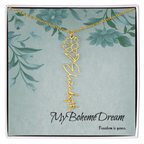 Customise your own unique BohèmeDream necklace