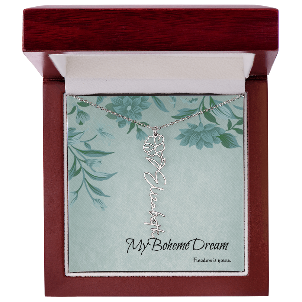 Customise your own unique BohèmeDream necklace