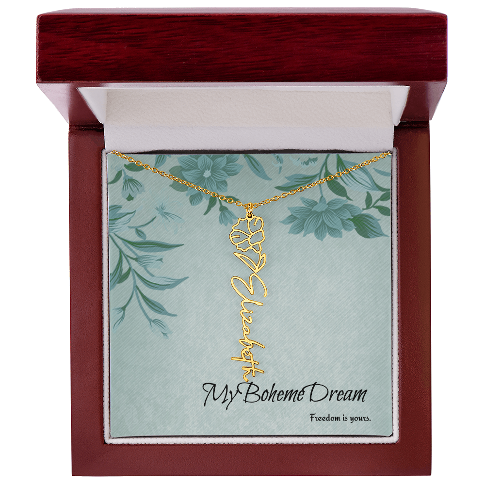 Customise your own unique BohèmeDream necklace