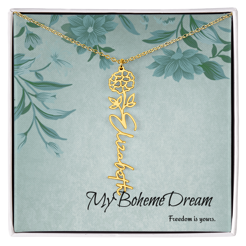 Customise your own unique BohèmeDream necklace