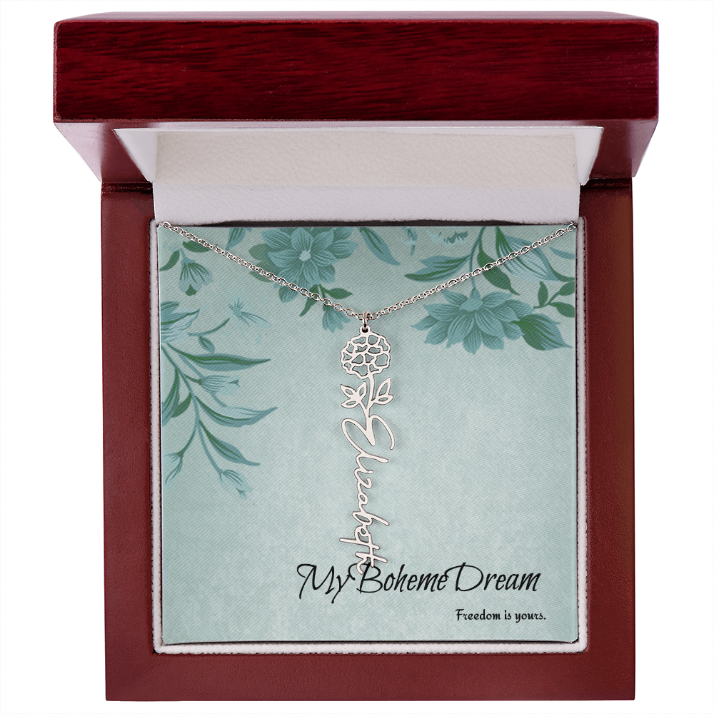 Customise your own unique BohèmeDream necklace