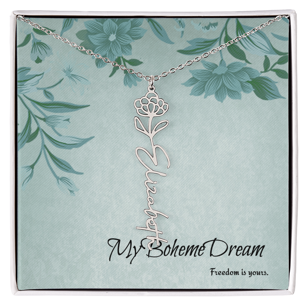 Customise your own unique BohèmeDream necklace