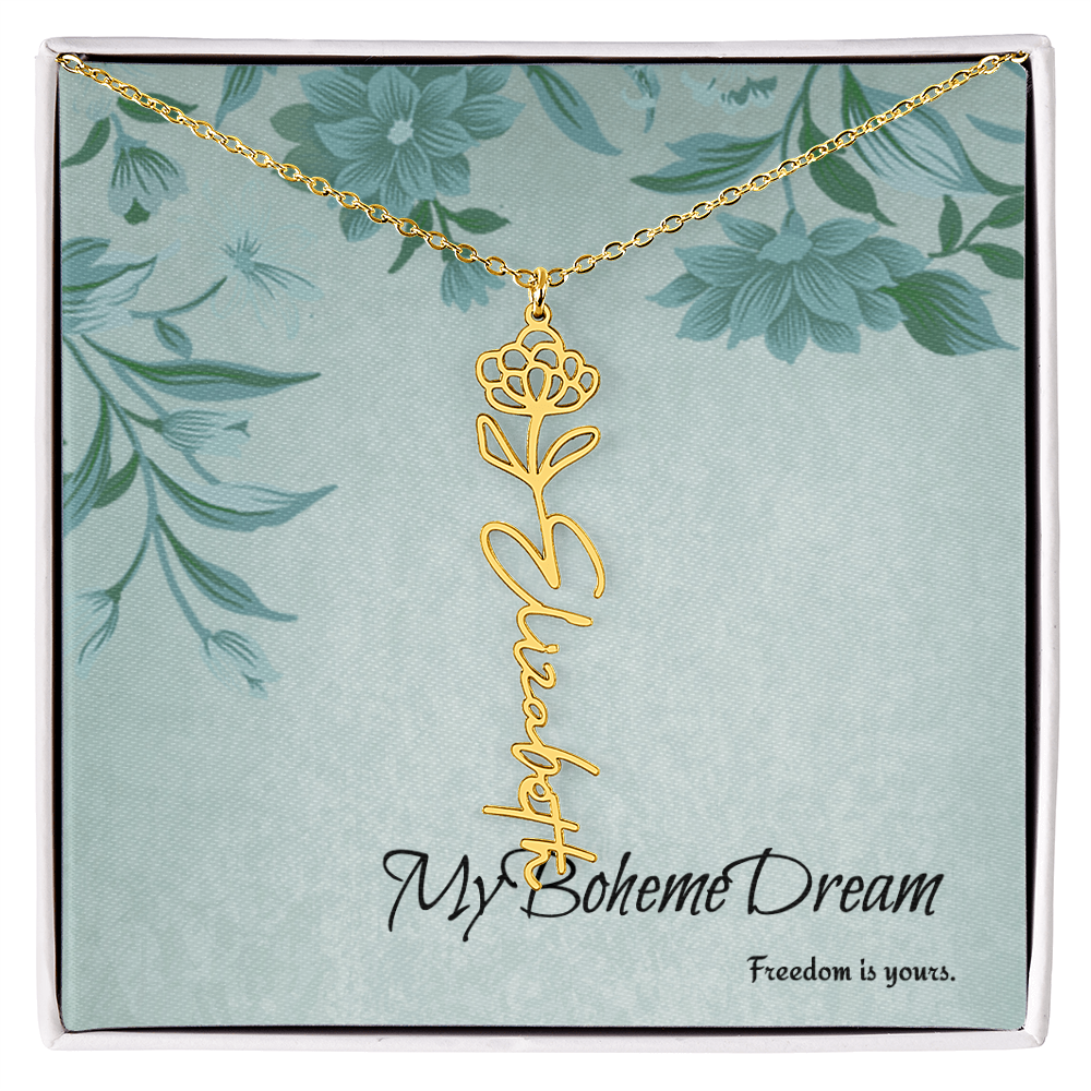 Customise your own unique BohèmeDream necklace