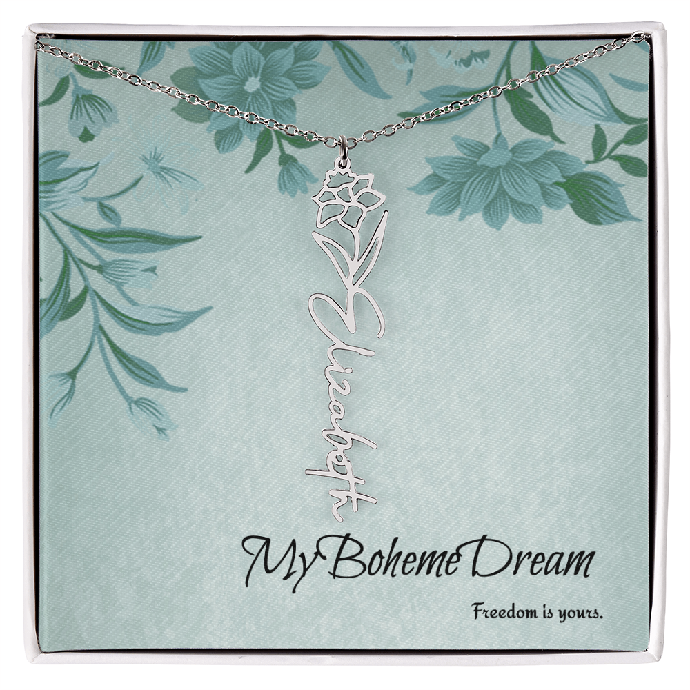Customise your own unique BohèmeDream necklace