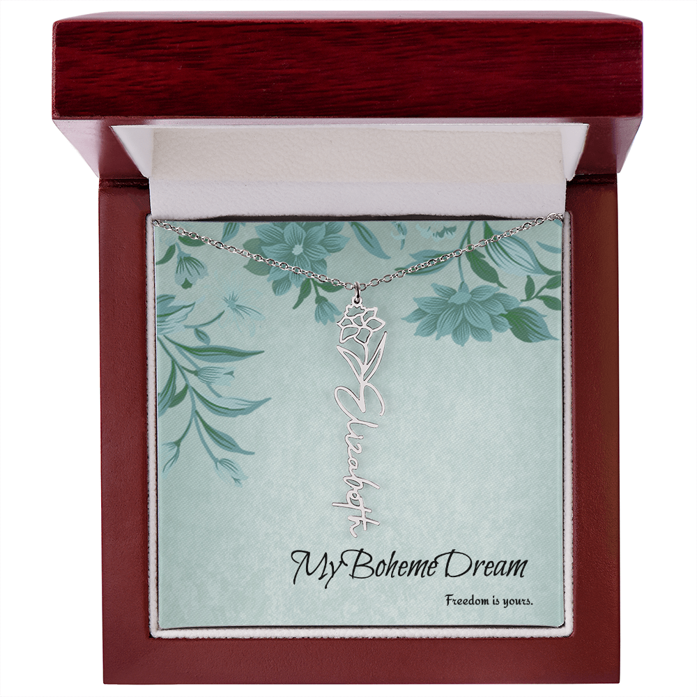 Customise your own unique BohèmeDream necklace