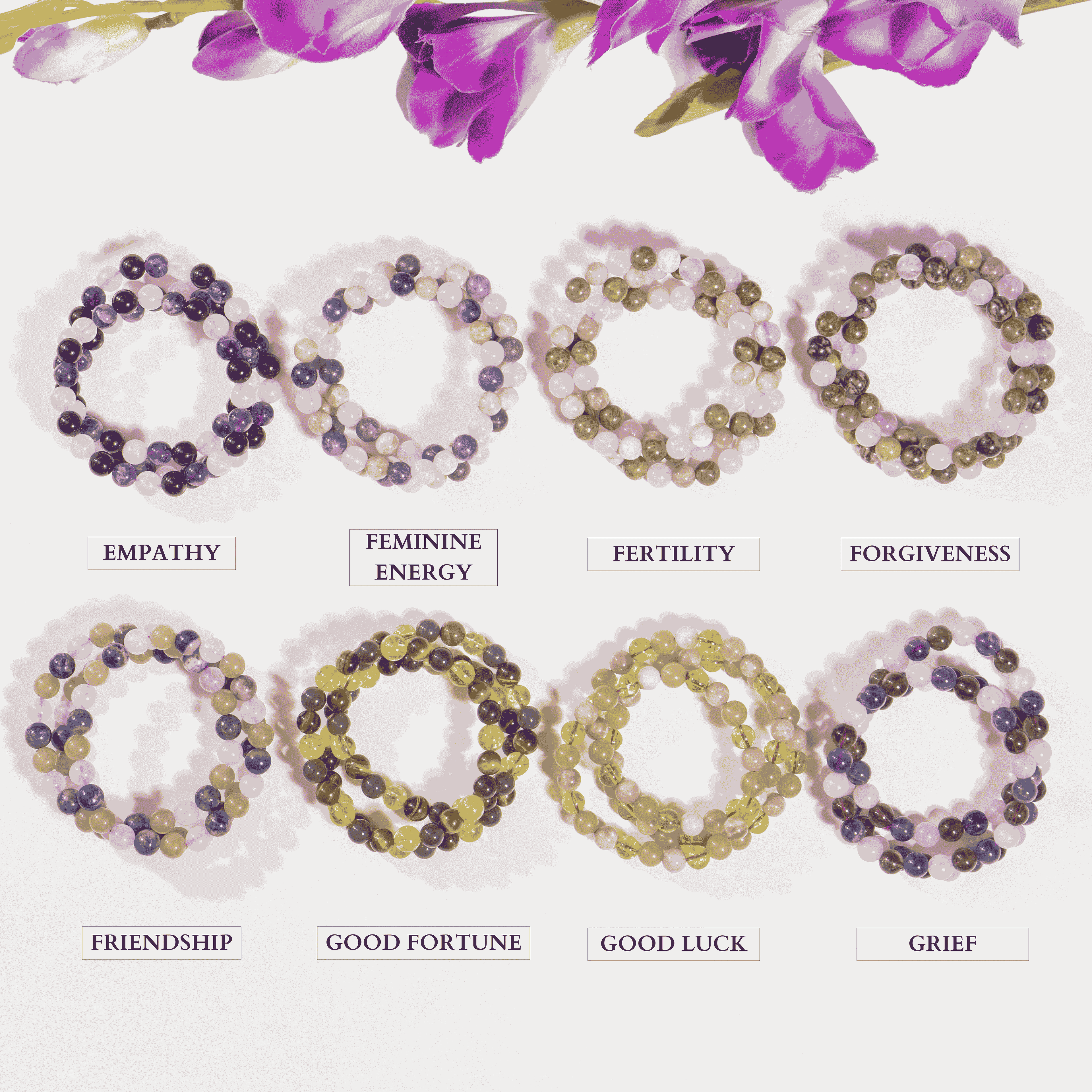 Healing Bracelet | Gemstone Jewelry | Chakra Bracelet