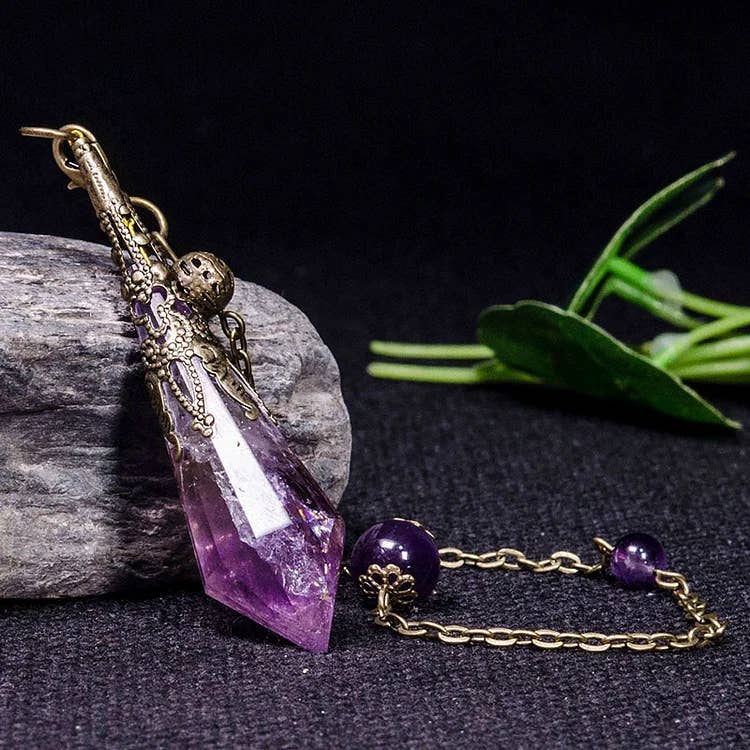 Amethyst Divination Pendulum