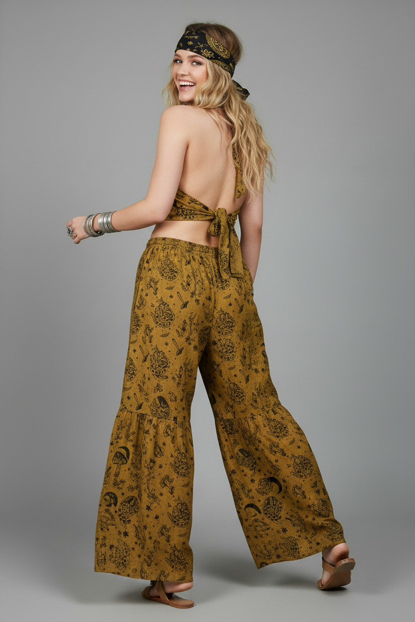 Back Pose - Halter Tie
