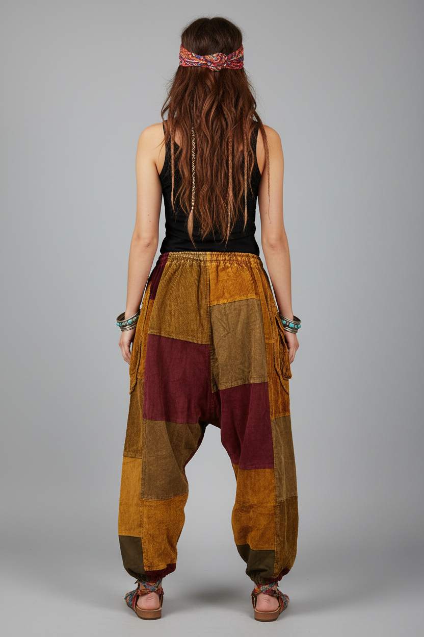 Bohemian Back - Actual Pants Reference