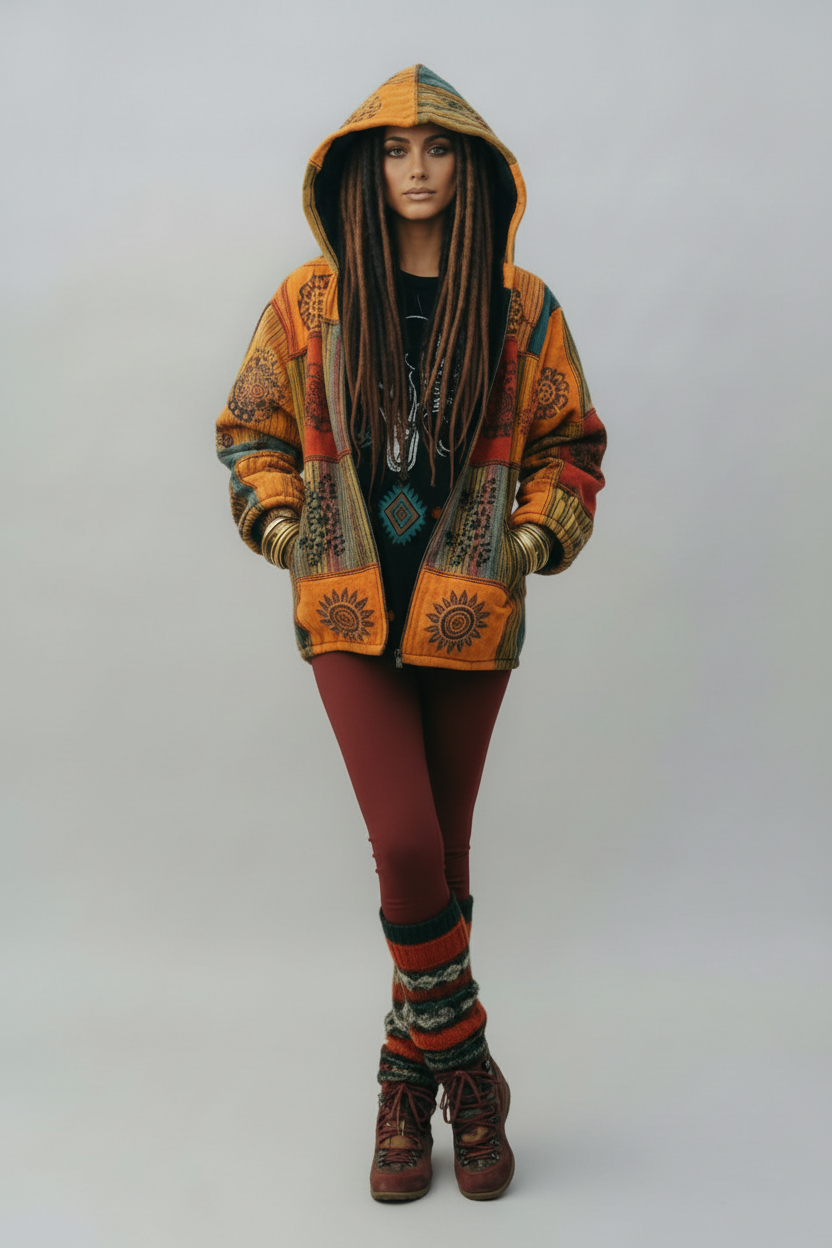 Bohemian Hooded Jacket