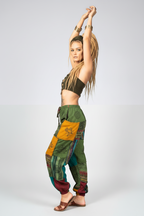 Himalayan Block-Print Joggers