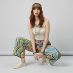 Boho - Cream Top Crouching