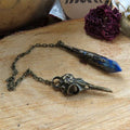 Seer’s Crow Lapis Pendulum