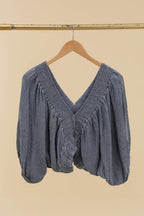 Bubble Boho Top