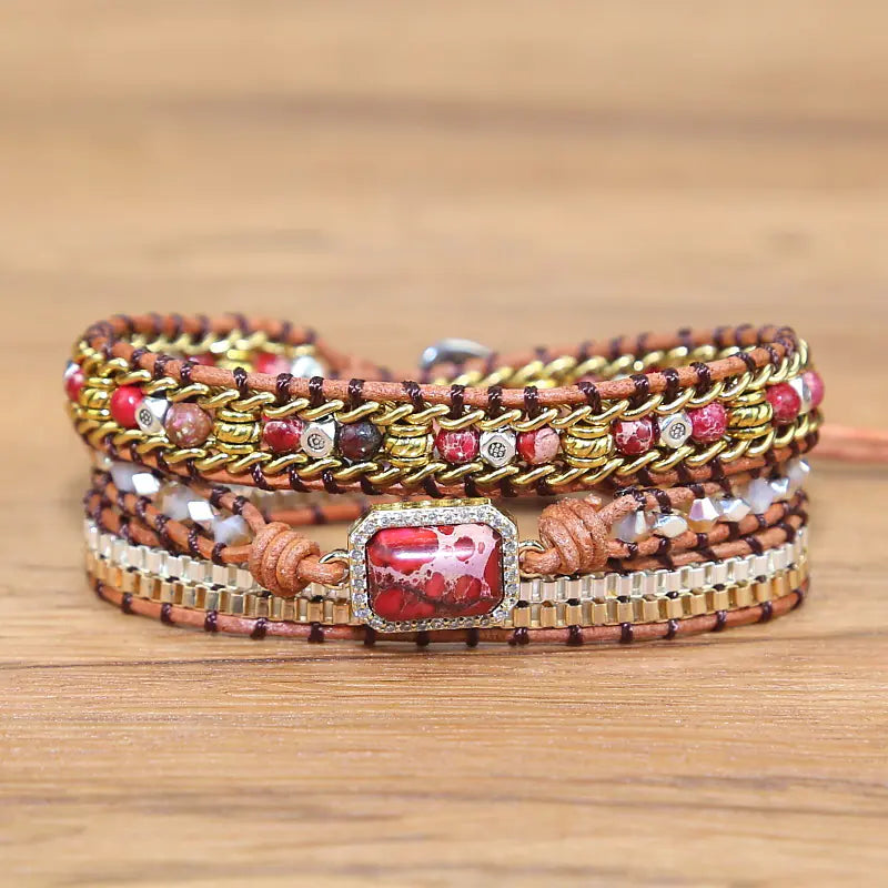 Vintage Multi-layer Bohemian Weave Bracelet