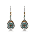 Bohemian Hollow Water Drop Earrings