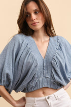 Bubble Boho Top