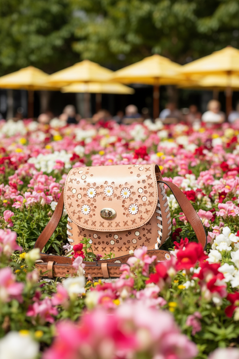 Daisy Bag Amongst Wildflowers