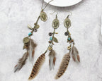 Bohemian Indian Coin Tassel Necklace (Wholesale)
