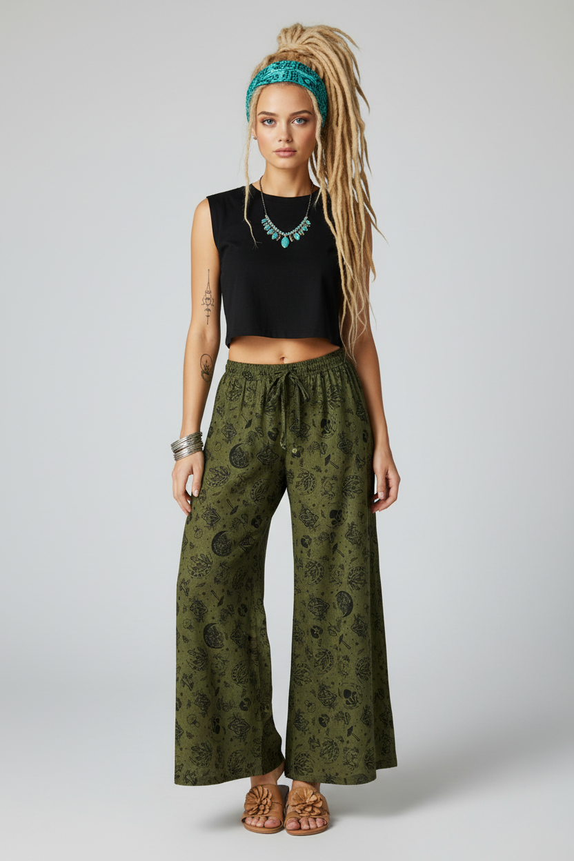 Dreadlock Model - Front Pose