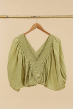 Bubble Boho Top