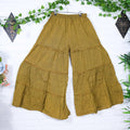 Nirvana Tiered Cotton Palazzos