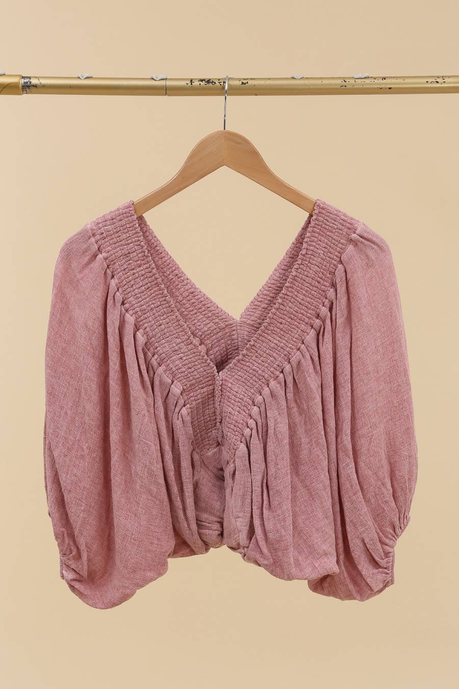 Bubble Boho Top