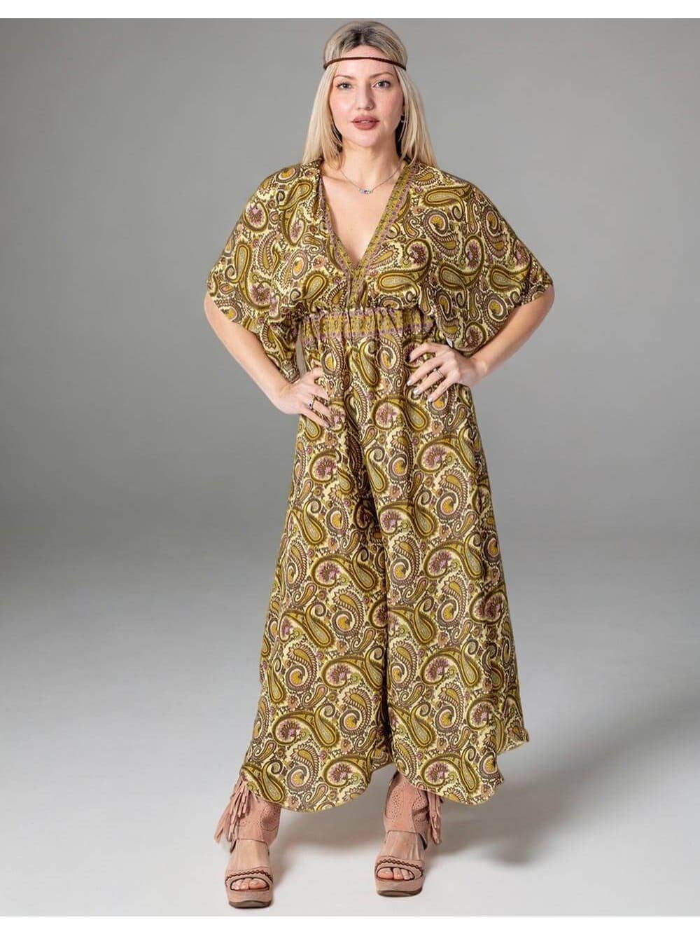 Sun-kissed Dreams Long Jumpsuit