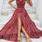 Bohemian Summer Slimming Slip Dress