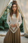 Folklore Knit — Crochet Sweater Top