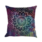 Bohemian Geometric Pattern Linen Cushion Pillowcase