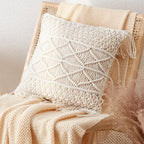 Hand-Woven Bohemian Sofa Pillow Cushion
