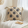Bohemian Style Pillowcases with Plush Tassels
