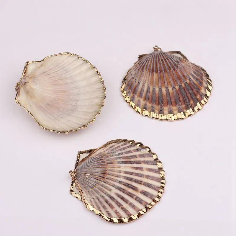 Bohemian Style Natural Seashell Pendant Accessories