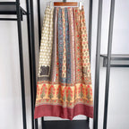 Bohemian Irregular Mesh Skirt for Women