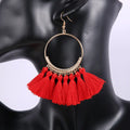 Bohemian Tassel Earrings - Fashionable Drop Jewelry