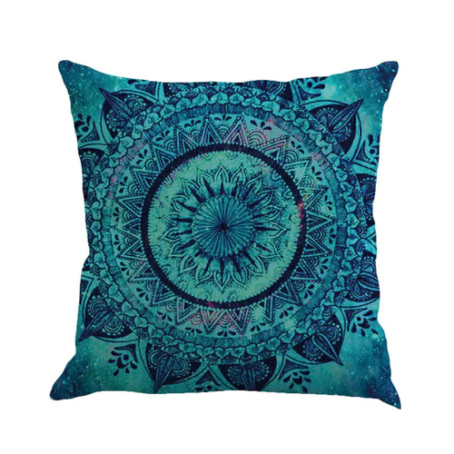 Bohemian Geometric Pattern Linen Cushion Pillowcase