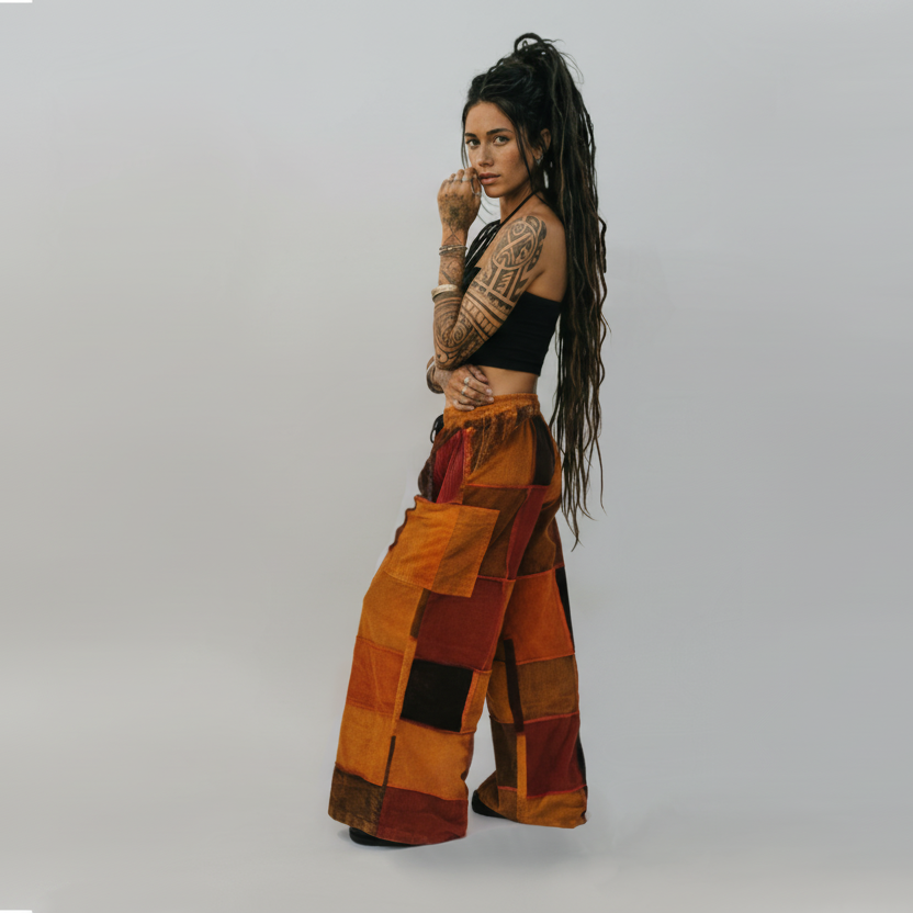Fire & Earth Corduroy Palazzos