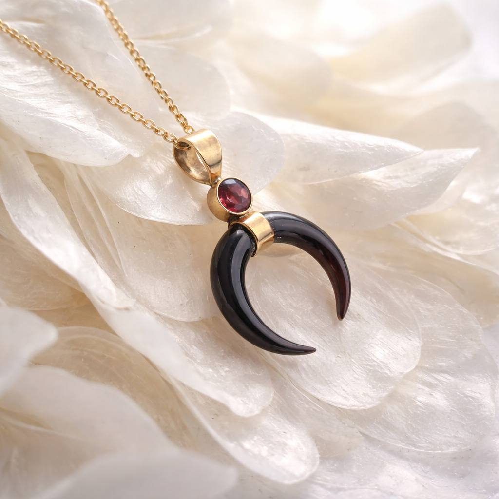 Midnight Moon Black Pearl Set