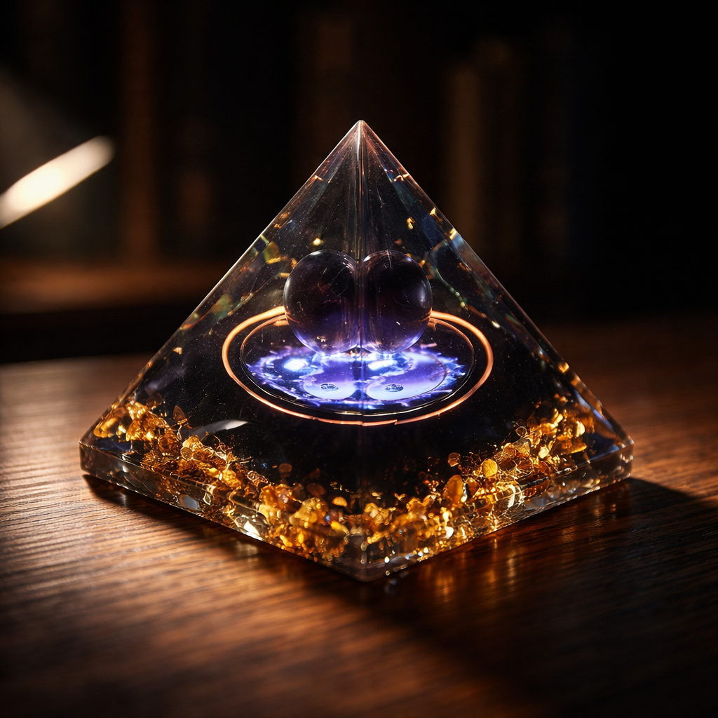 Tourmaline Amethyst Orgone Sanctum