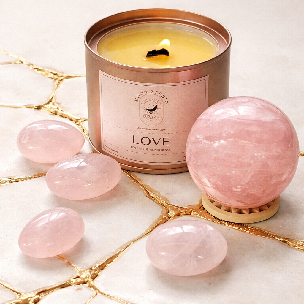 Love Manifest Candle | Rose & Jasmine