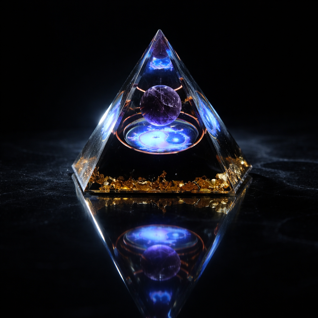 Tourmaline Amethyst Orgone Sanctum