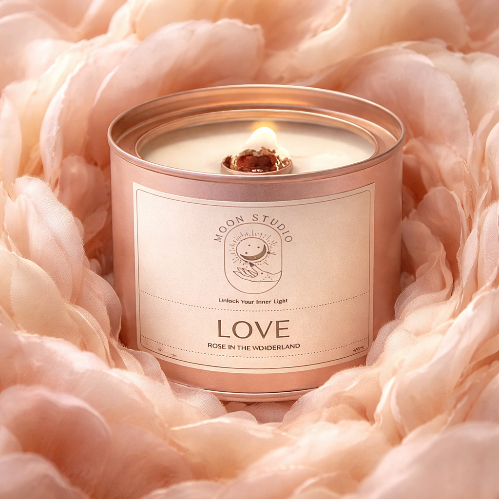 Love Manifest Candle | Rose & Jasmine