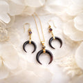 Midnight Moon Black Pearl Set