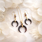 Midnight Moon Black Pearl Set