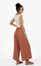 Pleated Wide Leg Pants