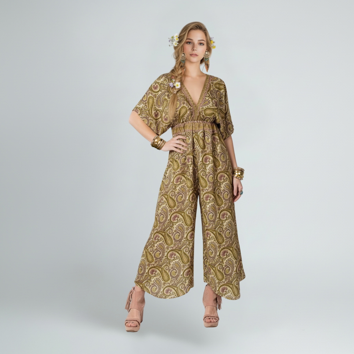 Paisley Flow Jumpsuit