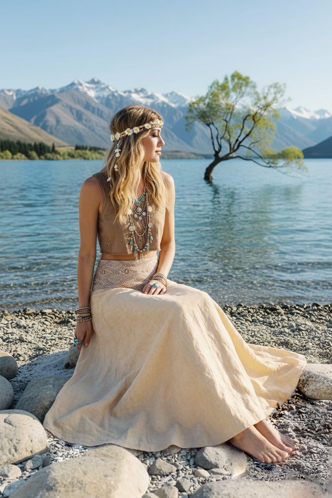 Desert Bloom Goddess Maxi